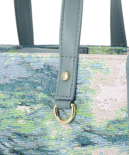 Maison de FLEUR（メゾンドフルール）の「ゴブラン2Wayスクエアトート（ハンドバッグ・レディース・ダークグリーン・FREE）」の13枚目の写真