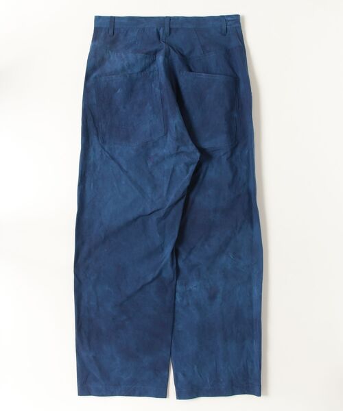 NEZU YOHINTEN(ネズヨウヒンテン)の「NEZU YO-HINTEN AGED UNEVEN DYE ワークパンツ (100806)(その他パンツ・メンズ・ネイビー/ブラウン・1/2)」の3枚目の写真