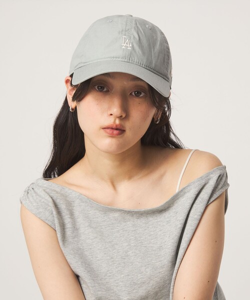 NEW ERA（ニューエラ）の「【別注】＜NEW ERA＞920 TW/MLB キャップ（キャップ・レディース・ベージュ/ダークグレー/オフホワイト/ブラック/ライトグレー・FREE）」の19枚目の写真
