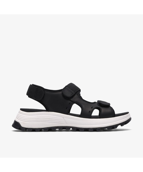 Clarks(クラークス)の「ATLTrek Surf / ATL トレック サーフ (ブラックレザー)(サンダル・レディース・ブラック・UK6/UK5.5/UK5/UK4.5/UK4/UK3.5/UK3)」の1枚目の写真