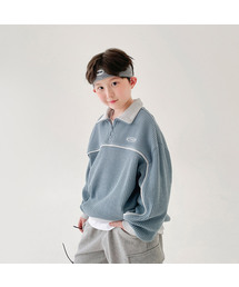 BERRYCLOSET（ベリークローゼット）の「クロッフル半ジップスウェット（スウェット）」
