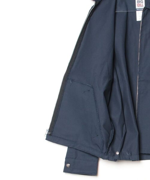 BIG BILL(ビッグビル)の「【T16】【BIGBILL/ビッグビル】UNLINED TWILL JACKET REG B-347(その他アウター・メンズ・ネイビー・MEDIUM)」の3枚目の写真