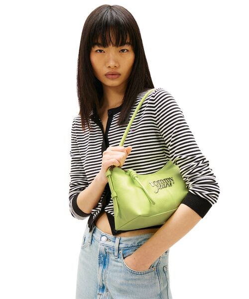 tommy jeans（トミー ジーンズ）の「ミニショルダーバッグ（ショルダーバッグ・レディース・ブラック/グリーン・FREE）」の7枚目の写真