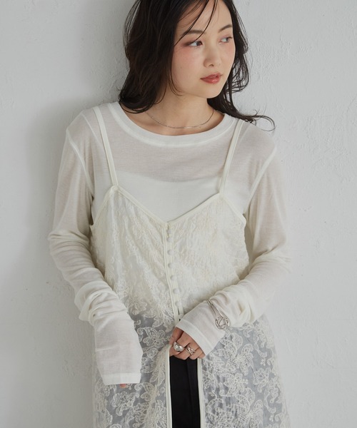 solleim(ソルレム)の「レース刺繍ミニワンピ(ワンピース・レディース・ブラック/ホワイト・M/L)」の6枚目の写真