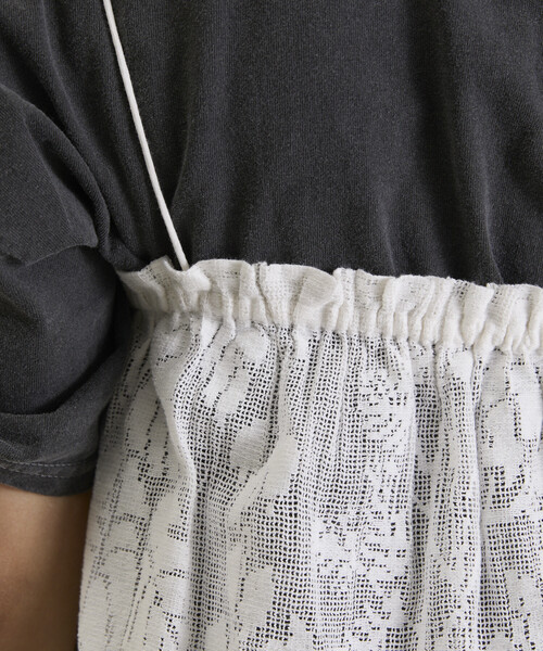 Freada（フリーダ）の「Freada/フリーダ 2WAY レース キャミドレス & レース レイヤード スカート（ワンピース・レディース・ホワイト・ONE SIZE）」の16枚目の写真