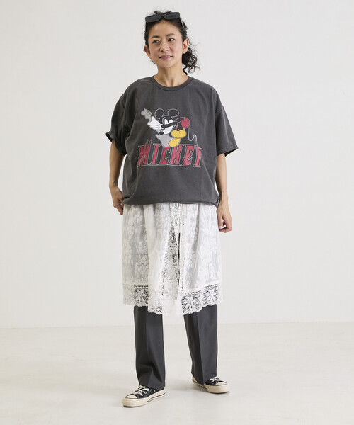 Freada（フリーダ）の「Freada/フリーダ 2WAY レース キャミドレス & レース レイヤード スカート（ワンピース・レディース・ホワイト・ONE SIZE）」の10枚目の写真