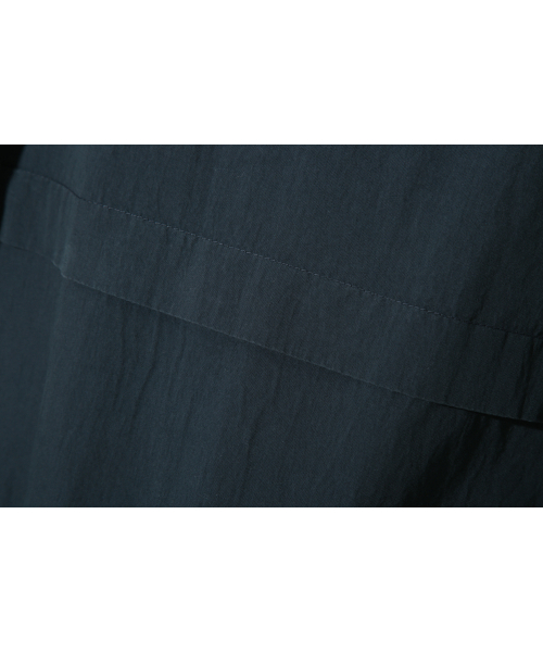 BASEMOMENT(ベースモーメント)の「CN ウォッシュドフードシェルパーカー ネイビー(その他アウター・メンズ・その他・LARGE/MEDIUM)」の9枚目の写真