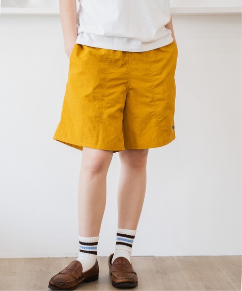 BAGGY SHORTS / フルーツオブザルーム マットナイロン バギーショーツ