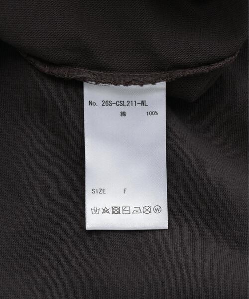 WHITELAND（ホワイトランド）の「WHITELAND/ホワイトランド/LAYER L/S T-SHIRTS（Tシャツ/カットソー・メンズ・ブラック・F）」の8枚目の写真