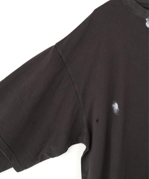 WHITELAND(ホワイトランド)の「WHITELAND/ホワイトランド/LAYER L/S T-SHIRTS(Tシャツ/カットソー・メンズ・ブラック・F)」の9枚目の写真