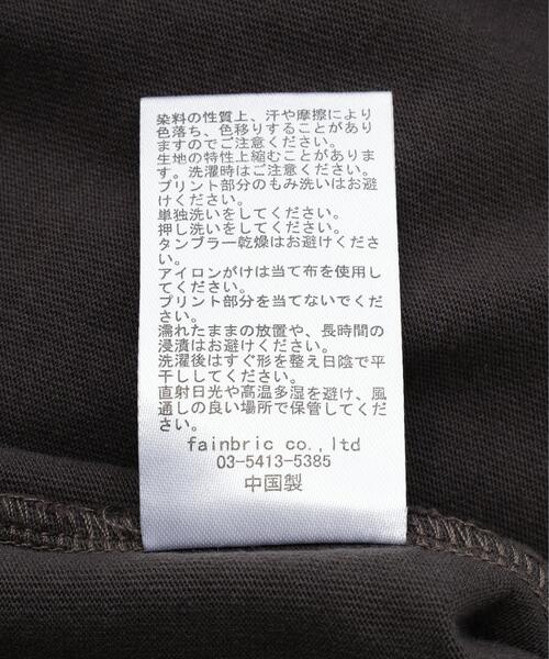 WHITELAND(ホワイトランド)の「WHITELAND/ホワイトランド/LAYER L/S T-SHIRTS(Tシャツ/カットソー・メンズ・ブラック・F)」の12枚目の写真