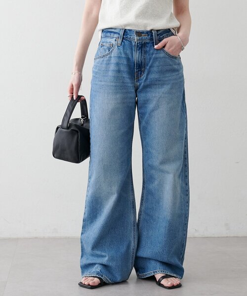 DISCOAT(ディスコート)の「Levi's LOOSE BOOT(その他パンツ・レディース・サックスブルー・27cm/26cm)」の2枚目の写真
