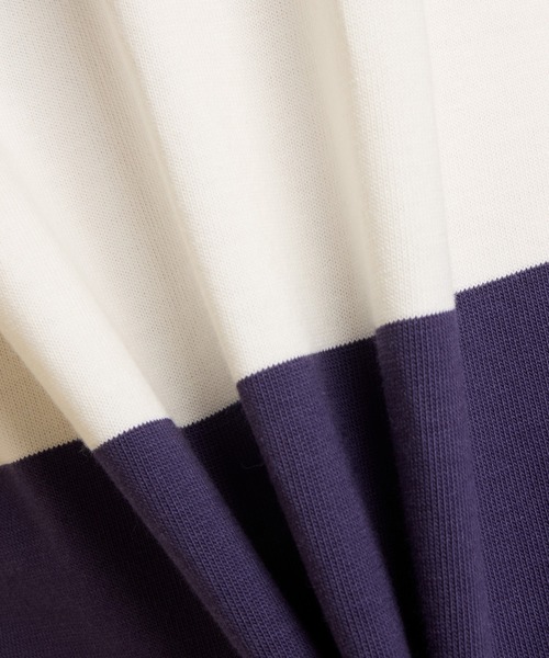 NEW BALANCE（ニューバランス）の「Rugby ロングスリーブトップ（ポロシャツ・レディース・ダークパープル/ライトイエロー・SMALL/MEDIUM/LARGE/X-LARGE）」の7枚目の写真