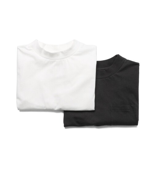 MidiUmi(ミディウミ)の「MidiUmi HOMEパックハーフスリーブT(Tシャツ/カットソー・レディース・ブラック/ホワイト系その他3/オフホワイト・FREE)」の2枚目の写真