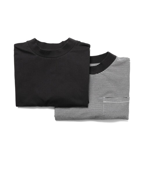 MidiUmi(ミディウミ)の「MidiUmi HOMEパックハーフスリーブT(Tシャツ/カットソー・レディース・ブラック/ホワイト系その他3/オフホワイト・FREE)」の3枚目の写真