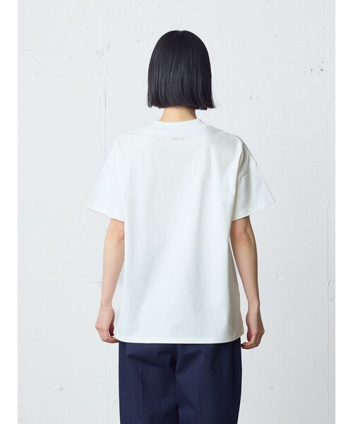MidiUmi(ミディウミ)の「MidiUmi HOMEパックハーフスリーブT(Tシャツ/カットソー・レディース・ブラック/ホワイト系その他3/オフホワイト・FREE)」の10枚目の写真