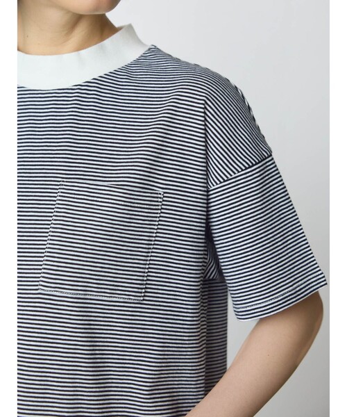 MidiUmi(ミディウミ)の「MidiUmi HOMEパックハーフスリーブT(Tシャツ/カットソー・レディース・ブラック/ホワイト系その他3/オフホワイト・FREE)」の12枚目の写真