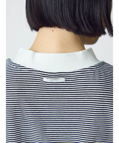 MidiUmi(ミディウミ)の「MidiUmi HOMEパックハーフスリーブT(Tシャツ/カットソー・レディース・ブラック/ホワイト系その他3/オフホワイト・FREE)」の13枚目の写真