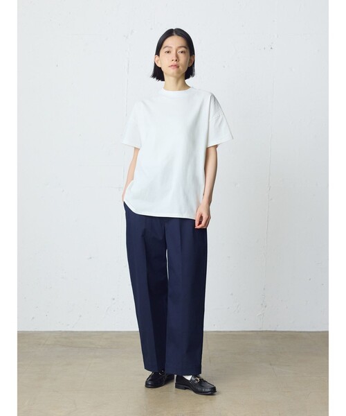 MidiUmi(ミディウミ)の「MidiUmi HOMEパックハーフスリーブT(Tシャツ/カットソー・レディース・ブラック/ホワイト系その他3/オフホワイト・FREE)」の14枚目の写真