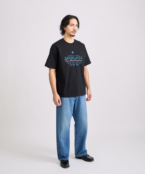 BEDWIN & THE HEARTBREAKERS(ベドウィン アンド ザ ハートブレイカーズ)の「BEDWIN & THE HEARTBREAKERS x Saturdays NYC Ex.PRINTED TEE "MIAMI"(Tシャツ/カットソー・メンズ・ホワイト/ブラック・L/M/S/XL)」の19枚目の写真