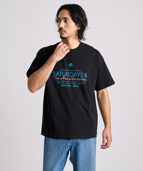 BEDWIN & THE HEARTBREAKERS(ベドウィン アンド ザ ハートブレイカーズ)の「BEDWIN & THE HEARTBREAKERS x Saturdays NYC Ex.PRINTED TEE "MIAMI"(Tシャツ/カットソー・メンズ・ホワイト/ブラック・L/M/S/XL)」の14枚目の写真