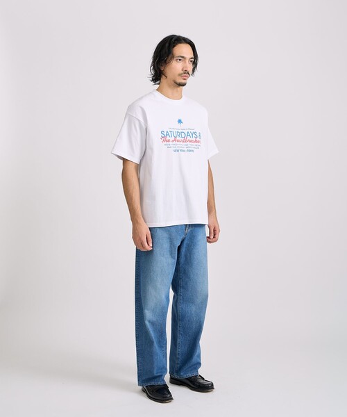 BEDWIN & THE HEARTBREAKERS(ベドウィン アンド ザ ハートブレイカーズ)の「BEDWIN & THE HEARTBREAKERS x Saturdays NYC Ex.PRINTED TEE "MIAMI"(Tシャツ/カットソー・メンズ・ホワイト/ブラック・L/M/S/XL)」の22枚目の写真