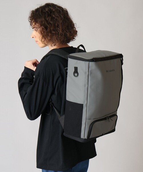 Columbia（コロンビア）の「撥水 通学 リュック／Columbia LBフローレスアドバンス 32L バックパック PC収納（13インチ対応）／コロンビア（バックパック/リュック・レディース・グレー/ブラック・ONE SIZE）」の2枚目の写真