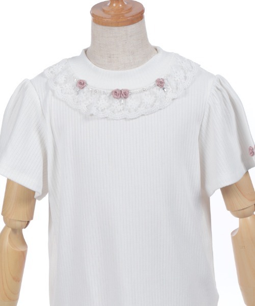 axes femme(アクシーズファム)の「バラボトルカットプルオーバー(Tシャツ/カットソー・キッズ・ホワイト/ピンク・MEDIUM/LARGE/X-LARGE)」の6枚目の写真