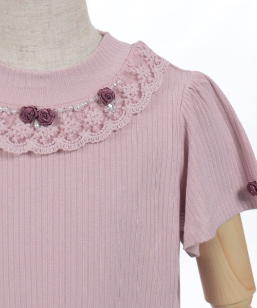 axes femme(アクシーズファム)の「バラボトルカットプルオーバー(Tシャツ/カットソー・キッズ・ホワイト/ピンク・MEDIUM/LARGE/X-LARGE)」の17枚目の写真