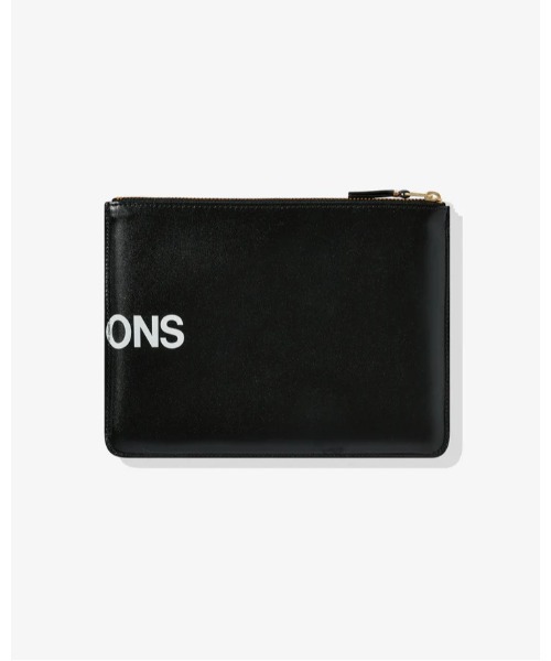HUGE LOGO】LARGE ZIP POUCH（ポーチ）｜Wallet COMME des GARCONS
