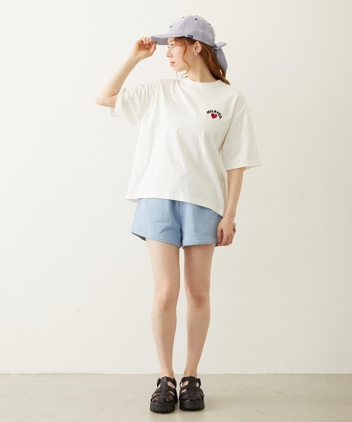 MILKFED.(ミルクフェド)の「BACK RIBBON CAP(キャップ・レディース・ライトピンク/ライトパープル/ネイビー・ONE SIZE)」の10枚目の写真