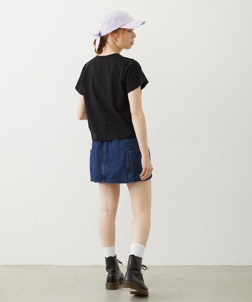 MILKFED.(ミルクフェド)の「BACK RIBBON CAP(キャップ・レディース・ライトピンク/ライトパープル/ネイビー・ONE SIZE)」の18枚目の写真