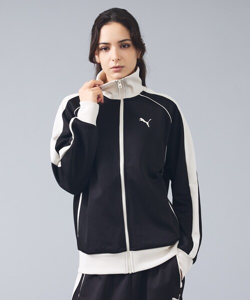 PUMA（プーマ）の「【PUMA / プーマ】T7 TRACK JACKET JP / T7トラックジャケット（ジャージ・メンズ・ブラック/ホワイト・L/M）」の5枚目の写真
