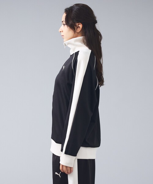 PUMA（プーマ）の「【PUMA / プーマ】T7 TRACK JACKET JP / T7トラックジャケット（ジャージ・メンズ・ブラック/ホワイト・L/M）」の6枚目の写真