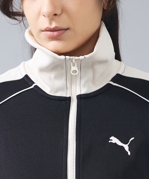 PUMA（プーマ）の「【PUMA / プーマ】T7 TRACK JACKET JP / T7トラックジャケット（ジャージ・メンズ・ブラック/ホワイト・L/M）」の8枚目の写真