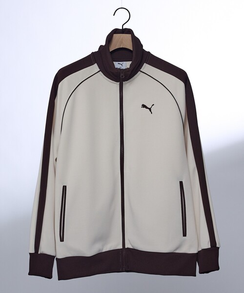 PUMA（プーマ）の「【PUMA / プーマ】T7 TRACK JACKET JP / T7トラックジャケット（ジャージ・メンズ・ブラック/ホワイト・L/M）」の21枚目の写真