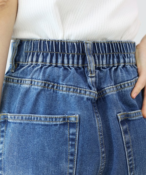 Aletta vita(アレッタビータ)の「12.5ozカーブデニムパンツ(デニムパンツ・レディース・ブルー/ブラック・M)」の15枚目の写真