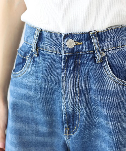 Aletta vita(アレッタビータ)の「12.5ozカーブデニムパンツ(デニムパンツ・レディース・ブルー/ブラック・M)」の12枚目の写真