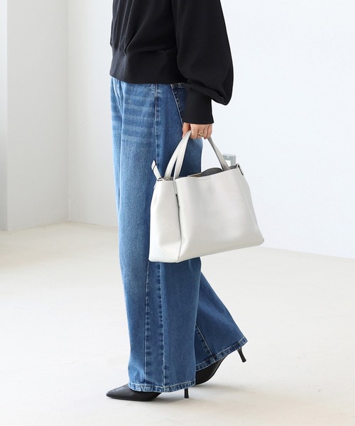 Aletta vita(アレッタビータ)の「12.5ozカーブデニムパンツ(デニムパンツ・レディース・ブルー/ブラック・M)」の10枚目の写真