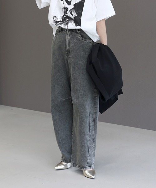 Aletta vita(アレッタビータ)の「12.5ozカーブデニムパンツ(デニムパンツ・レディース・ブルー/ブラック・M)」の17枚目の写真