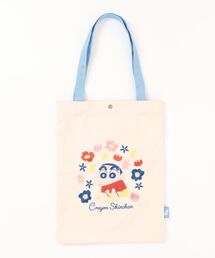 【 クレヨンしんちゃん 】 エンブロイダリー カラートートバッグ 26S2
