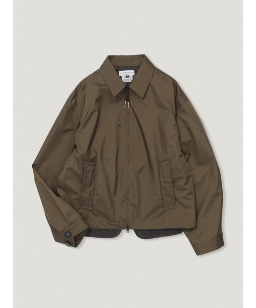 elephant TRIBAL fabrics(エレファントトライバルファブリックス)の「elephant TRIBAL fabrics 3Layer Zip Blouson(ブルゾン・メンズ・ブラウン/ブラック・2/1)」の1枚目の写真