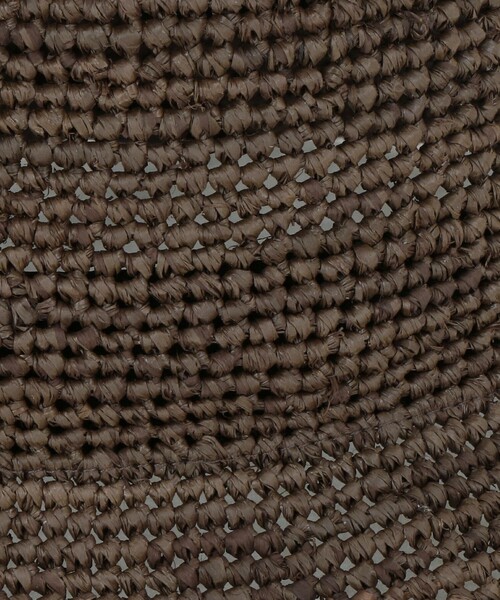 UNITED ARROWS（ユナイテッドアローズ）の「ラフィア/リボン ハット UV（ハット・レディース・ダークブラウン/ブラック/ナチュラル・FREE）」の15枚目の写真