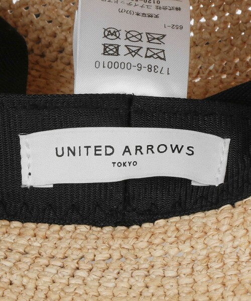 UNITED ARROWS（ユナイテッドアローズ）の「ラフィア/リボン ハット UV（ハット・レディース・ダークブラウン/ブラック/ナチュラル・FREE）」の19枚目の写真