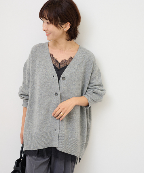 JOURNAL STANDARD relume（ジャーナルスタンダード　レリューム）の「《追加2》サテンレースキャミチュニック（キャミソール・レディース・ブラック/ブラウン・FREE）」の12枚目の写真