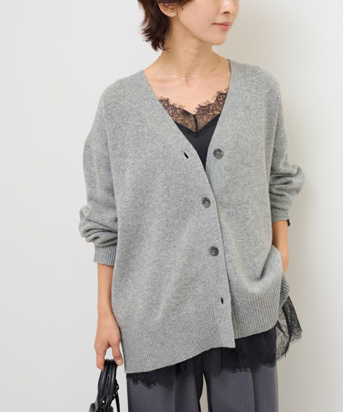 JOURNAL STANDARD relume（ジャーナルスタンダード　レリューム）の「《追加2》サテンレースキャミチュニック（キャミソール・レディース・ブラック/ブラウン・FREE）」の13枚目の写真