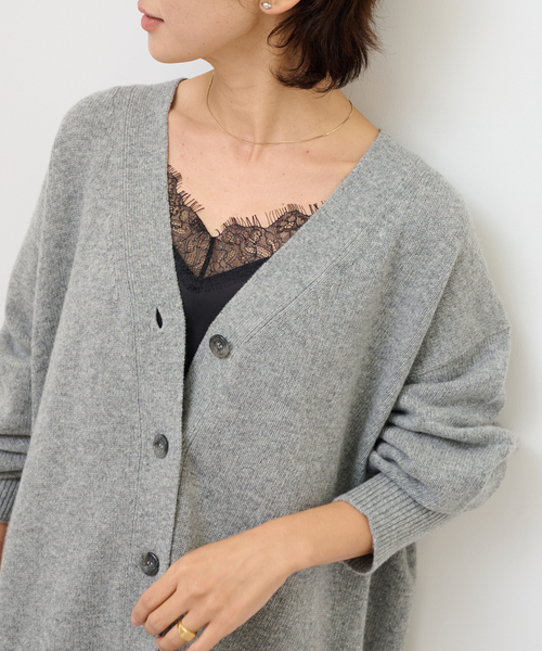 JOURNAL STANDARD relume（ジャーナルスタンダード　レリューム）の「《追加2》サテンレースキャミチュニック（キャミソール・レディース・ブラック/ブラウン・FREE）」の17枚目の写真