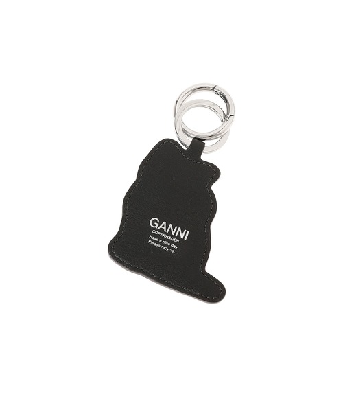 GANNI(ガニー)の「Cat Keyring A7058(ストール/ショール・レディース・マルチ・ONE SIZE)」の2枚目の写真