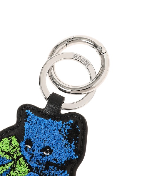 GANNI(ガニー)の「Cat Keyring A7058(ストール/ショール・レディース・マルチ・ONE SIZE)」の3枚目の写真