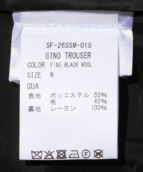 Sefr(セファ)の「【Sefr/セファ】GINO TROUSER(その他パンツ・メンズ・ブラック・S/M)」の7枚目の写真